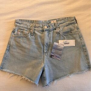 NWT AG Alexxis high rise wedgie short size 28